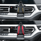 Racing Seat Car Phone Holder - 360° Rotatable Air Vent Clip - Solveiras