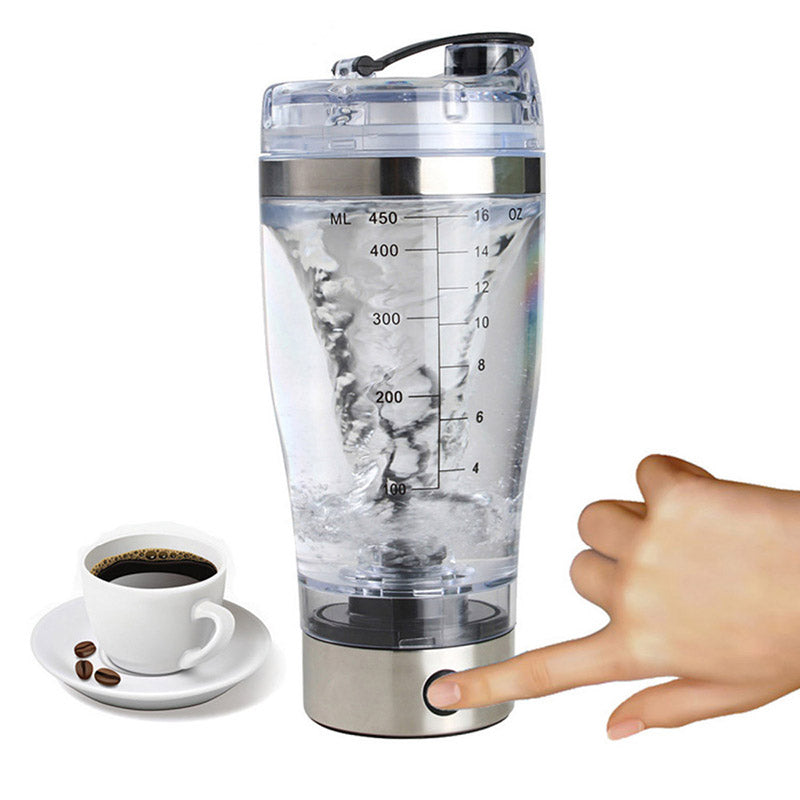 Portable Electric Tornado Mixing Water Bottle - Solveiras